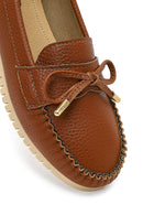 Kadın Taba Tokalı Loafer | Derimod Kadın Taba Tokalı Loafer | Derimod