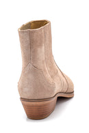 Women's Leather Suede Boots | Derimod Women's Leather Suede Boots | Derimod