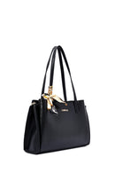Woman Black Printed Shoulder Bag | Derimod Woman Black Printed Shoulder Bag | Derimod