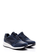 Erkek Süet Detaylı Sneaker | Derimod Erkek Süet Detaylı Sneaker | Derimod