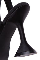 Women's Black Stone Heeled Shoes | Derimod Women's Black Stone Heeled Shoes | Derimod