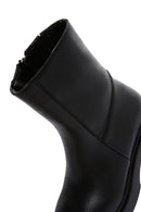 Women's Black Zippered Casual Boots | Derimod Women's Black Zippered Casual Boots | Derimod
