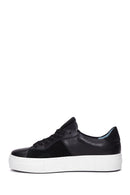 Women's Black Leather Sneaker | Derimod Women's Black Leather Sneaker | Derimod