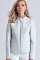 Angie Women's Leather Jacket | Derimod Angie Women's Leather Jacket | Derimod