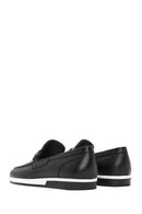 Erkek Siyah Deri Casual Loafer | Derimod Erkek Siyah Deri Casual Loafer | Derimod