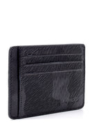 Men's Black Leather Card Holder | Derimod Men's Black Leather Card Holder | Derimod