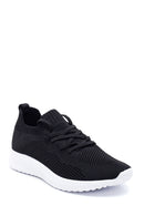 Women's Black Fabric Sneaker | Derimod Women's Black Fabric Sneaker | Derimod