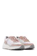 Geox Kadın Beyaz D Diamanta Kalın Tabanlı Sneaker | Derimod Geox Kadın Beyaz D Diamanta Kalın Tabanlı Sneaker | Derimod