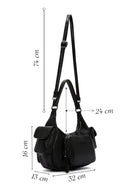 Women's Black Long Strap Shoulder Bag | Derimod Women's Black Long Strap Shoulder Bag | Derimod