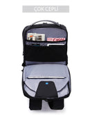 D-Pack Unisex Siyah Teknolojik Kumaş Hardcase Sırt Çantası | Derimod D-Pack Unisex Siyah Teknolojik Kumaş Hardcase Sırt Çantası | Derimod