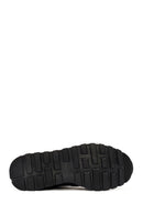Erkek Lacivert Bağcıklı Deri Casual Sneaker | Derimod Erkek Lacivert Bağcıklı Deri Casual Sneaker | Derimod