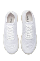 Kadın Beyaz Delikli Sneaker | Derimod Kadın Beyaz Delikli Sneaker | Derimod