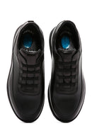 Erkek Siyah Deri Casual Sneaker | Derimod Erkek Siyah Deri Casual Sneaker | Derimod