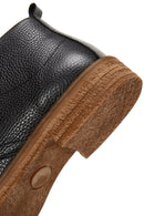 Men's Black Leather Casual Boots | Derimod Men's Black Leather Casual Boots | Derimod
