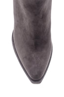 Women's Heeled Suede Leather Boots | Derimod Women's Heeled Suede Leather Boots | Derimod