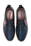 Men's Leather Perforated Casual Shoes | Derimod Men's Leather Perforated Casual Shoes | Derimod