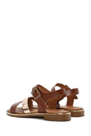 Women's Brown Ankle Buckle Leather Sandals | Derimod Women's Brown Ankle Buckle Leather Sandals | Derimod