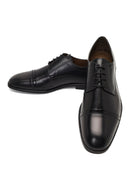 Men's Black Lace-Up Leather Classic Shoe | Derimod Men's Black Lace-Up Leather Classic Shoe | Derimod