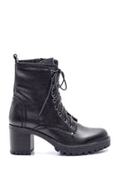 Women's Heeled Leather Boots | Derimod Women's Heeled Leather Boots | Derimod