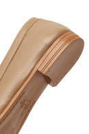 Kadın Pudra Toka Detaylı Deri Maskülen Loafer | Derimod Kadın Pudra Toka Detaylı Deri Maskülen Loafer | Derimod