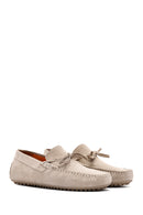 Erkek Bej Süet Deri Casual Loafer | Derimod Erkek Bej Süet Deri Casual Loafer | Derimod