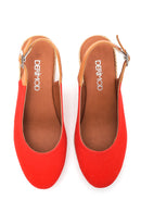 Women's Red Wedge Heel Espadrilles | Derimod Women's Red Wedge Heel Espadrilles | Derimod