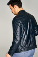Adrian Men's Leather Jacket | Derimod Adrian Men's Leather Jacket | Derimod