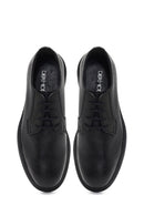 Men's Black Lace-Up Leather Casual Shoes | Derimod Men's Black Lace-Up Leather Casual Shoes | Derimod