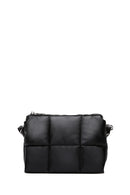 Women's Black Quilted Crossbody Bag | Derimod Women's Black Quilted Crossbody Bag | Derimod
