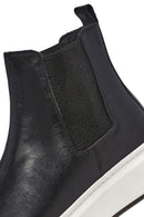 Male Black Leather Chelsea Boots | Derimod Male Black Leather Chelsea Boots | Derimod