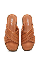 Women's Leather Slippers | Derimod Women's Leather Slippers | Derimod