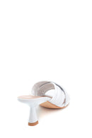 Women's Leather Heeled Slippers | Derimod Women's Leather Heeled Slippers | Derimod