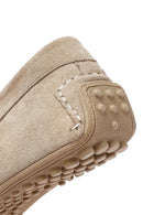 Men's Beige Suede Leather Casual Loafer | Derimod Men's Beige Suede Leather Casual Loafer | Derimod