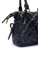Women's Navy Blue Quilted Handbag | Derimod Women's Navy Blue Quilted Handbag | Derimod
