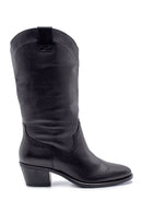 Women's Leather Heeled Boots | Derimod Women's Leather Heeled Boots | Derimod