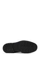 Men's Black Lace-Up Zipper Leather Casual Boot | Derimod Men's Black Lace-Up Zipper Leather Casual Boot | Derimod