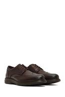 Men's Brown Lace-Up Leather Casual Shoes | Derimod Men's Brown Lace-Up Leather Casual Shoes | Derimod