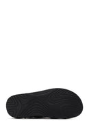 Men's Black Leather Sandals | Derimod Men's Black Leather Sandals | Derimod