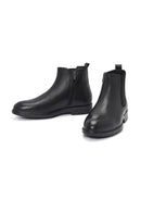 Men's Black Leather Chelsea Boots | Derimod Men's Black Leather Chelsea Boots | Derimod