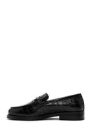 Kadın Siyah Deri Maskülen Loafer | Derimod Kadın Siyah Deri Maskülen Loafer | Derimod