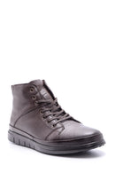 Men's Lace-up Leather Boots | Derimod Men's Lace-up Leather Boots | Derimod