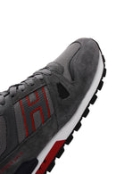 Hammer Jack Erkek Füme Deri Sneaker | Derimod Hammer Jack Erkek Füme Deri Sneaker | Derimod
