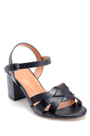 Women's Thick Heeled Sandals | Derimod Women's Thick Heeled Sandals | Derimod