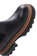 Women's Black Thick Soled Chelsea Boots | Derimod Women's Black Thick Soled Chelsea Boots | Derimod