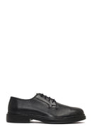 Men's Black Lace-Up Leather Casual Shoes | Derimod Men's Black Lace-Up Leather Casual Shoes | Derimod