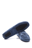 Kadın Deri Süet Loafer | Derimod Kadın Deri Süet Loafer | Derimod
