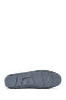 Erkek Lacivert Süet Deri Loafer | Derimod Erkek Lacivert Süet Deri Loafer | Derimod
