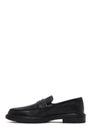 Erkek Siyah Deri Casual Loafer | Derimod Erkek Siyah Deri Casual Loafer | Derimod