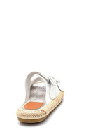 Women's Straw Sole Casual Slippers | Derimod Women's Straw Sole Casual Slippers | Derimod