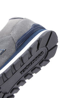 Hammer Jack Erkek Gri Peru Süet Deri Sneaker | Derimod Hammer Jack Erkek Gri Peru Süet Deri Sneaker | Derimod